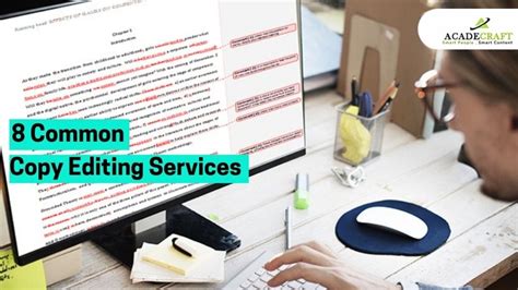 Copy editing services for those who care about quality 